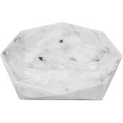 Wholesale - PLASTIC MARBLE SOAP DISH C/P 36, UPC: 810094750152